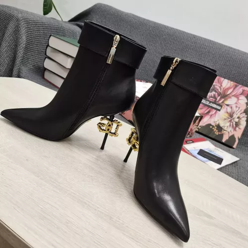 Replica Dolce & Gabbana D&G Boots For Women #1275782 $172.00 USD for Wholesale