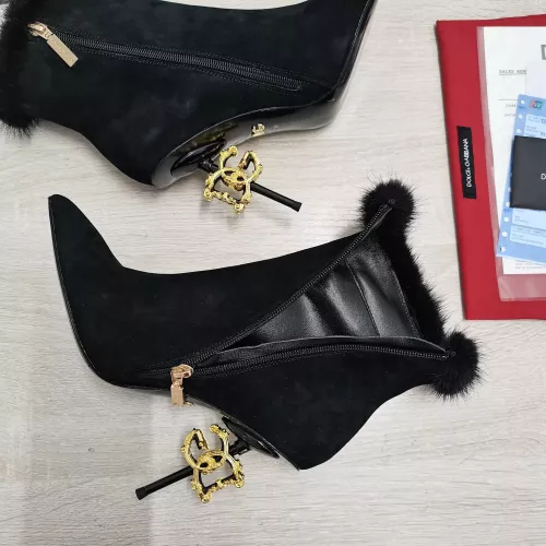 Replica Dolce & Gabbana D&G Boots For Women #1275793 $175.00 USD for Wholesale