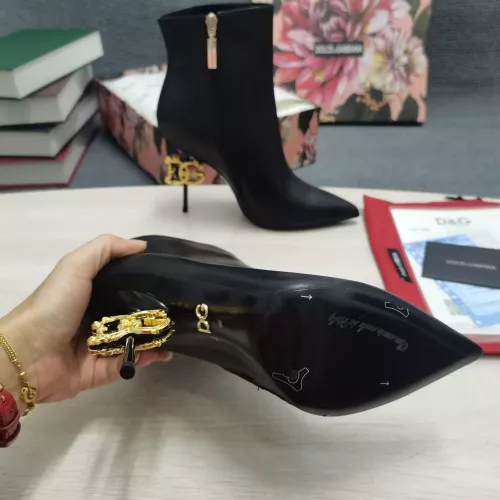 Replica Dolce & Gabbana D&G Boots For Women #1275805 $165.00 USD for Wholesale