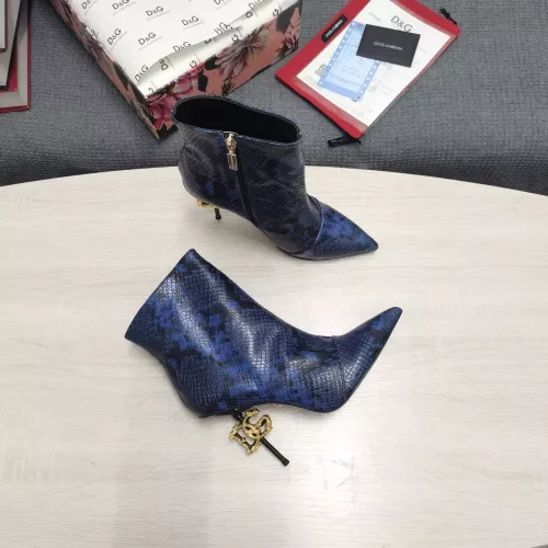 Replica Dolce & Gabbana D&G Boots For Women #1275818 $165.00 USD for Wholesale