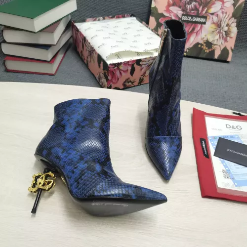 Replica Dolce & Gabbana D&G Boots For Women #1275818 $165.00 USD for Wholesale