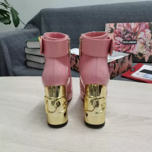 Replica Dolce & Gabbana D&G Boots For Women #1275825 $165.00 USD for Wholesale