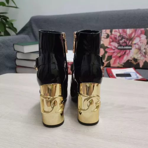 Replica Dolce & Gabbana D&G Boots For Women #1275831 $165.00 USD for Wholesale