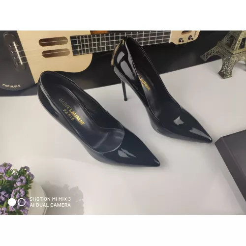 Replica Yves Saint Laurent YSL High-Heeled Shoes For Women #1275912 $105.00 USD for Wholesale