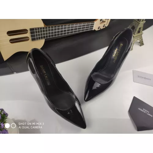 Replica Yves Saint Laurent YSL High-Heeled Shoes For Women #1275930 $115.00 USD for Wholesale