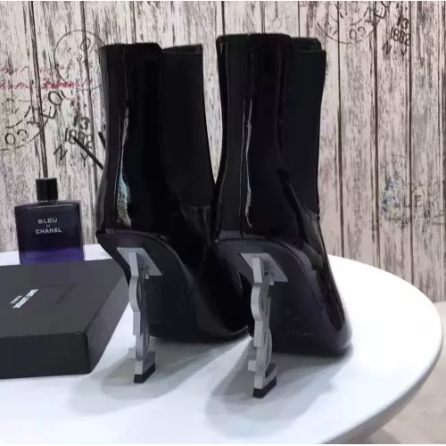 Replica Yves Saint Laurent YSL Boots For Women #1275950 $125.00 USD for Wholesale