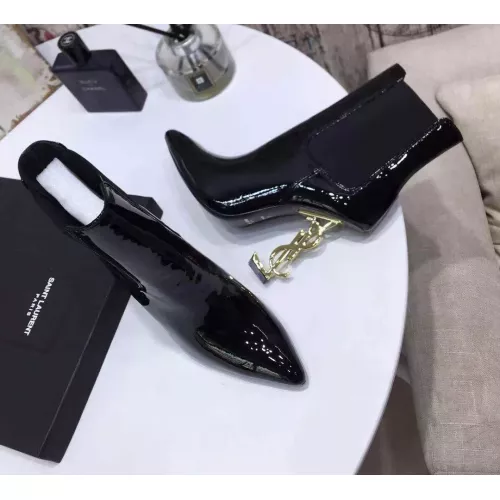 Replica Yves Saint Laurent YSL Boots For Women #1275951 $125.00 USD for Wholesale