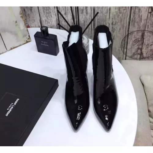 Replica Yves Saint Laurent YSL Boots For Women #1275952 $125.00 USD for Wholesale