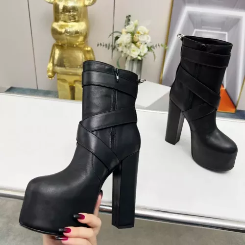 Replica Yves Saint Laurent YSL Boots For Women #1275988 $160.00 USD for Wholesale