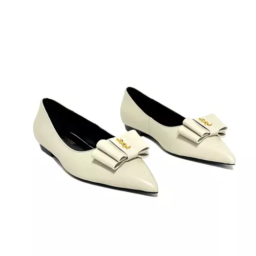 Yves Saint Laurent YSL Flat Shoes For Women #1275996