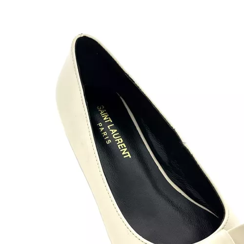 Replica Yves Saint Laurent YSL Flat Shoes For Women #1275996 $98.00 USD for Wholesale