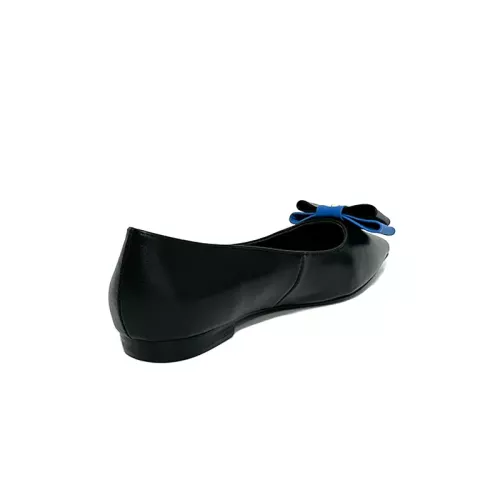 Replica Yves Saint Laurent YSL Flat Shoes For Women #1275998 $98.00 USD for Wholesale