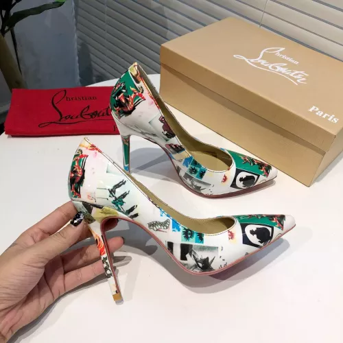 Replica Christian Louboutin High-heeled shoes For Women #1276009 $85.00 USD for Wholesale