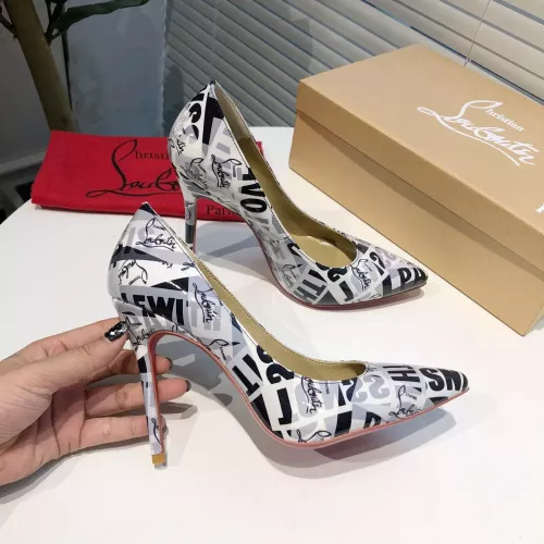 Replica Christian Louboutin High-heeled shoes For Women #1276010 $85.00 USD for Wholesale