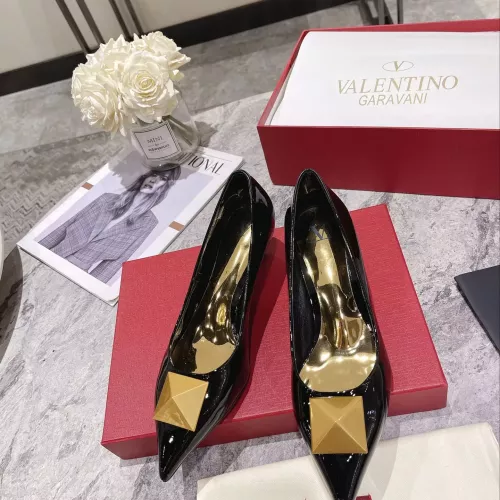 Replica Valentino High-Heeled Shoes For Women #1276026 $98.00 USD for Wholesale