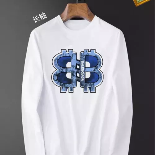 Replica Balenciaga T-Shirts Long Sleeved For Unisex #1276398, $34.00 USD, [ITEM#1276398], Replica Balenciaga T-Shirts outlet from China