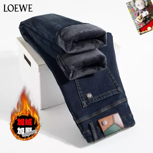 Replica LOEWE Jeans For Men #1276671 $48.00 USD for Wholesale