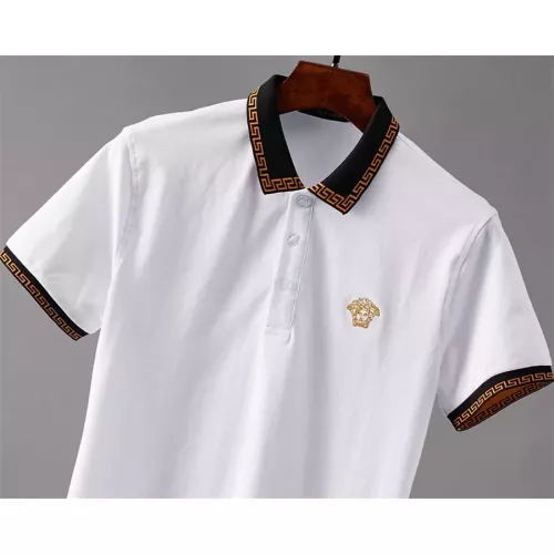 Replica Versace T-Shirts Short Sleeved For Men #1277058 $29.00 USD for Wholesale