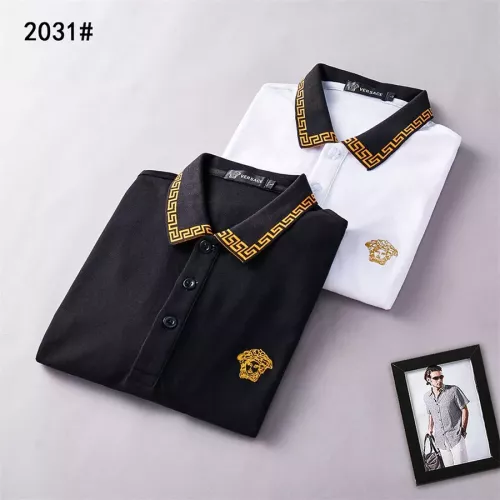 Replica Versace T-Shirts Short Sleeved For Men #1277059 $29.00 USD for Wholesale