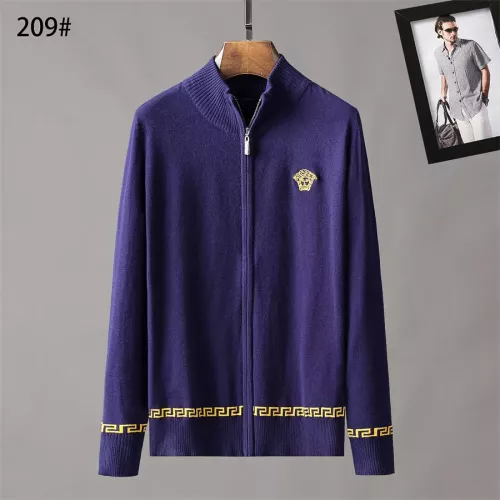 Replica Versace Sweaters Long Sleeved For Men #1277104, $45.00 USD, [ITEM#1277104], Replica Versace Sweaters outlet from China