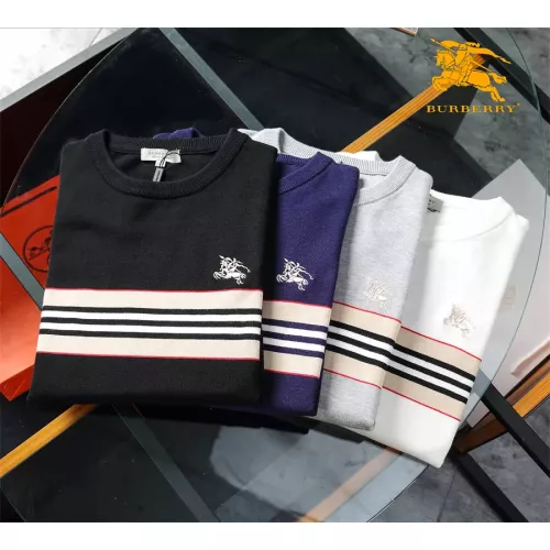 Replica Burberry Fashion Sweaters Long Sleeved For Men #1277147 $42.00 USD for Wholesale