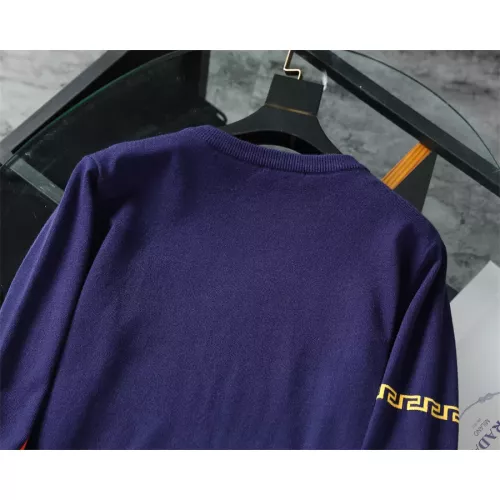 Replica Versace Sweaters Long Sleeved For Men #1277152 $42.00 USD for Wholesale