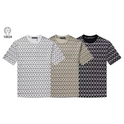 Replica Chrome Hearts T-Shirts Short Sleeved For Unisex #1277162 $29.00 USD for Wholesale