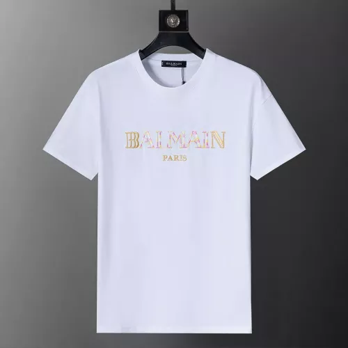 Balmain T-Shirts Short Sleeved For Men #1277643