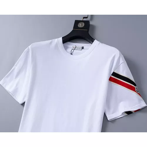 Replica Moncler T-Shirts Short Sleeved For Men #1277664 $25.00 USD for Wholesale