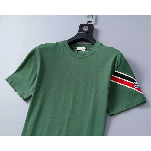 Replica Moncler T-Shirts Short Sleeved For Men #1277665 $25.00 USD for Wholesale