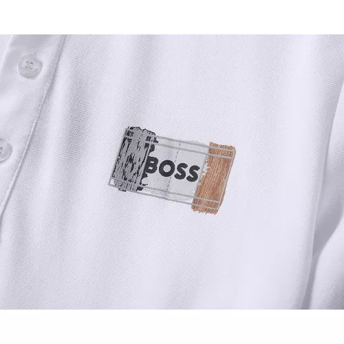 Replica Hugo Boss T-Shirts Short Sleeved For Men #1277761 $27.00 USD for Wholesale