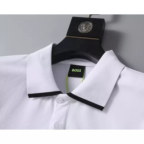 Replica Hugo Boss T-Shirts Short Sleeved For Men #1277764 $27.00 USD for Wholesale