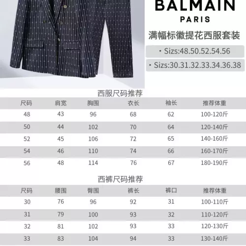 Replica Balmain Pants For Men #1277860 $72.00 USD for Wholesale