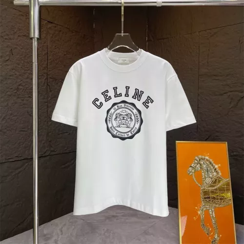 Replica Celine T-Shirts Short Sleeved For Unisex #1278005, $42.00 USD, [ITEM#1278005], Replica Celine T-Shirts outlet from China