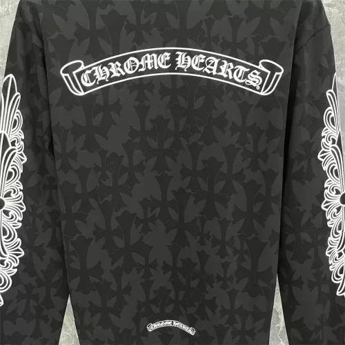 Replica Chrome Hearts T-Shirts Long Sleeved For Unisex #1278012 $52.00 USD for Wholesale