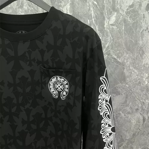 Replica Chrome Hearts T-Shirts Long Sleeved For Unisex #1278012 $52.00 USD for Wholesale