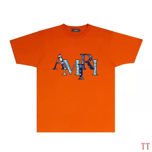 Replica Amiri T-Shirts Short Sleeved For Unisex #1278217, $32.00 USD, [ITEM#1278217], Replica Amiri T-Shirts outlet from China