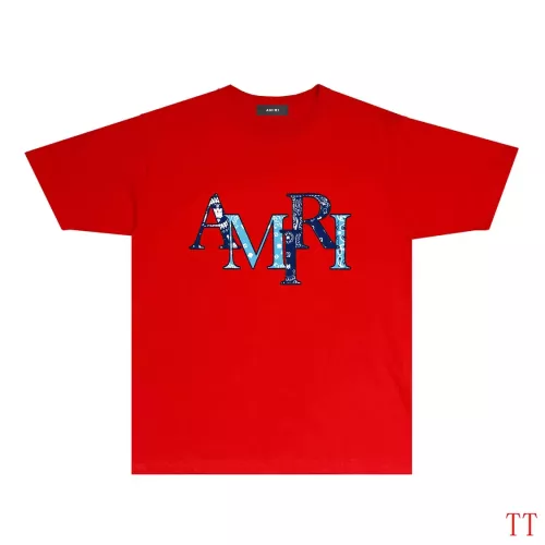 Replica Amiri T-Shirts Short Sleeved For Unisex #1278218, $32.00 USD, [ITEM#1278218], Replica Amiri T-Shirts outlet from China