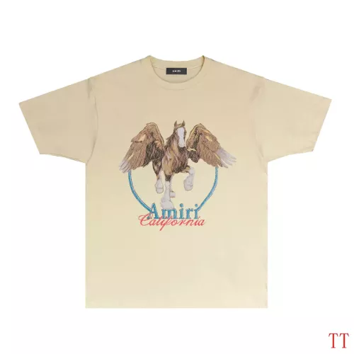 Replica Amiri T-Shirts Short Sleeved For Unisex #1278222, $32.00 USD, [ITEM#1278222], Replica Amiri T-Shirts outlet from China