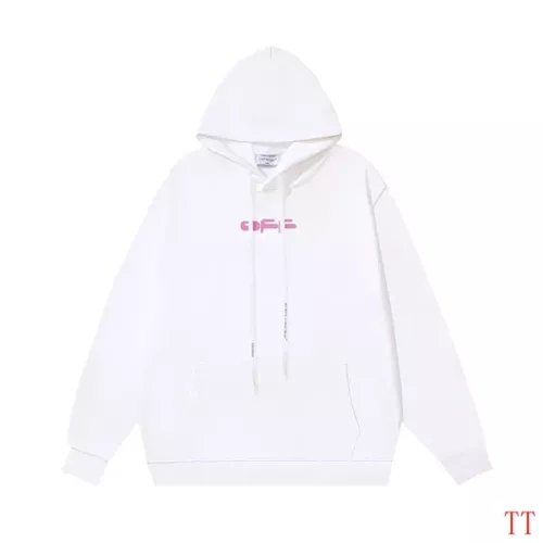 Replica Off-White Hoodies Long Sleeved For Unisex #1278363 $52.00 USD for Wholesale