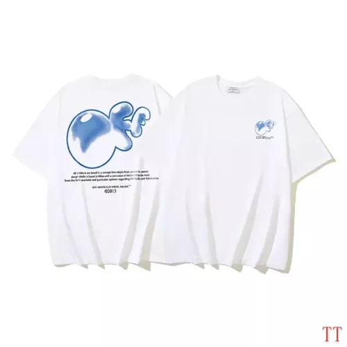 Off-White T-Shirts Short Sleeved For Unisex #1278384