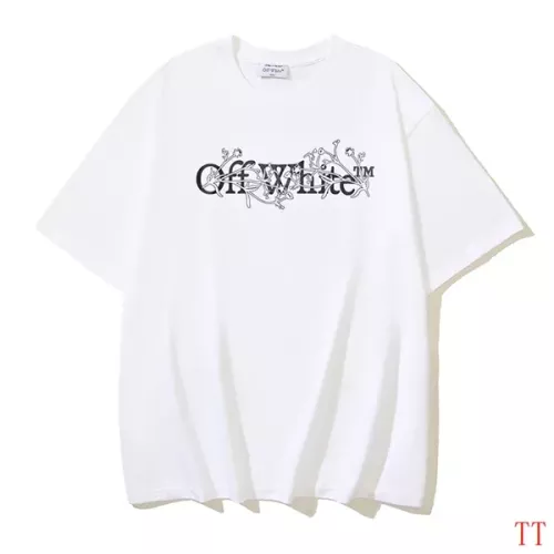 Off-White T-Shirts Short Sleeved For Unisex #1278385