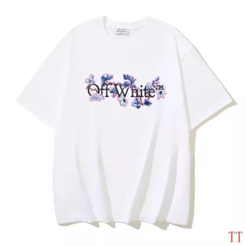 Off-White T-Shirts Short Sleeved For Unisex #1278387