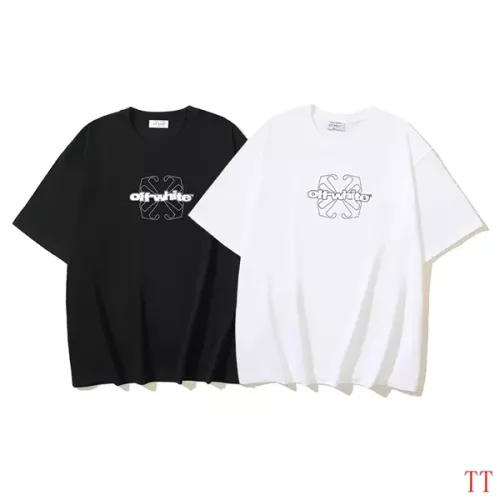 Replica Off-White T-Shirts Short Sleeved For Unisex #1278392 $29.00 USD for Wholesale