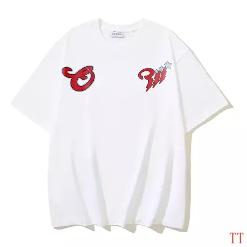 Off-White T-Shirts Short Sleeved For Unisex #1278394