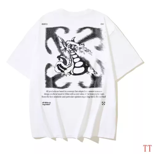 Off-White T-Shirts Short Sleeved For Unisex #1278409