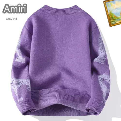 Replica Amiri Sweaters Long Sleeved For Men #1278790 $48.00 USD for Wholesale