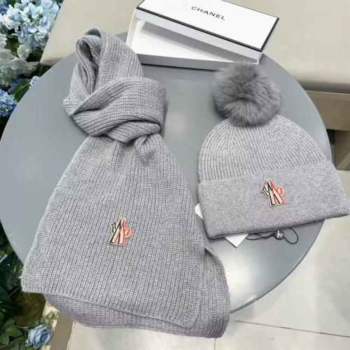 Replica Moncler Hat and Scarf Set #1278917, $64.00 USD, [ITEM#1278917], Replica Moncler Hat and Scarf and Glove Set outlet from China