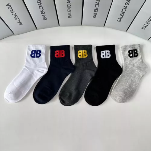 Replica Balenciaga Socks #1278924 $27.00 USD for Wholesale