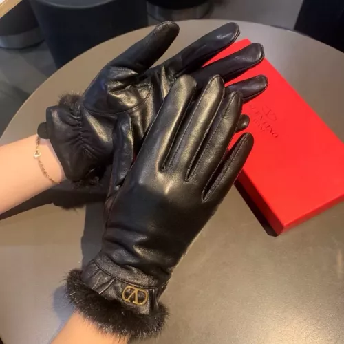 Replica Valentino Gloves For Women #1279107 $52.00 USD for Wholesale